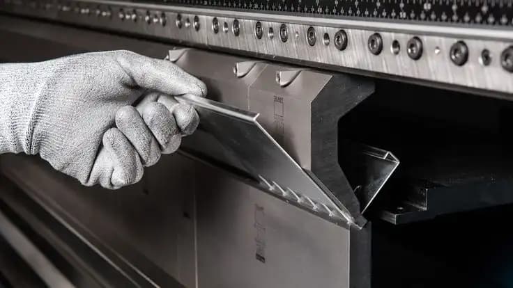 CNC Abkant press nümunə məhsulu 2